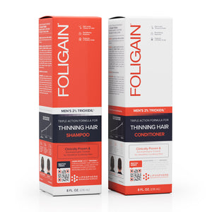 FOLIGAIN Hair Growth Shampoo + Conditioner Kit For Men - FOLIGAIN Canada