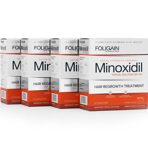 FOLIGAIN Minoxidil 5% Hair Regrowth Treatment For Men 12 Month Supply - FOLIGAIN Canada