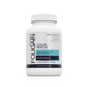 FOLIGAIN Color Rescue Supplement For Graying Hair - Foligain US